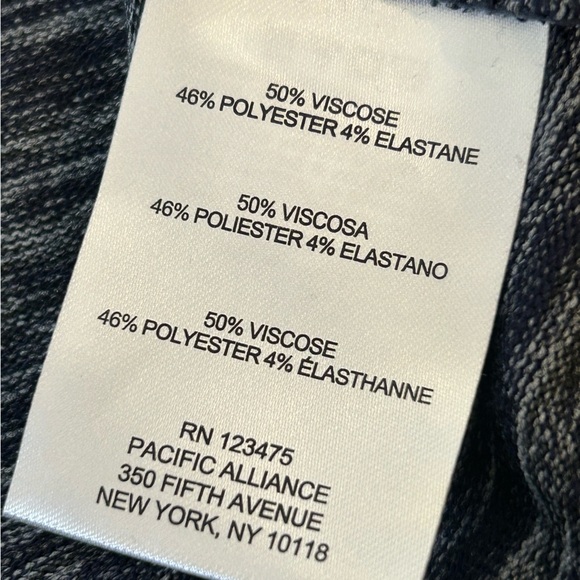 NWT Jones New York Long Sleeve Tunic Knit Blouse - Picture 5 of 6